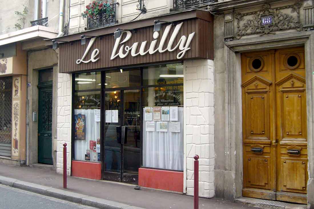 Restaurant Pouilly Reuilly