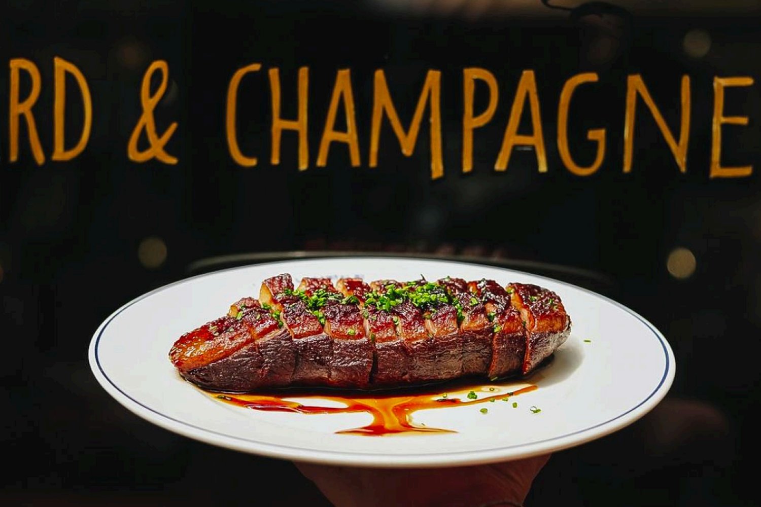 Canard et Champagne