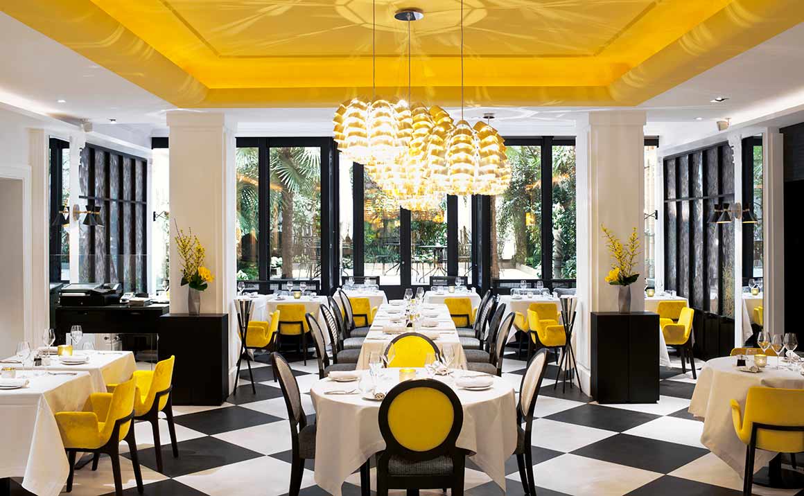 La salle du restaurant Blossom