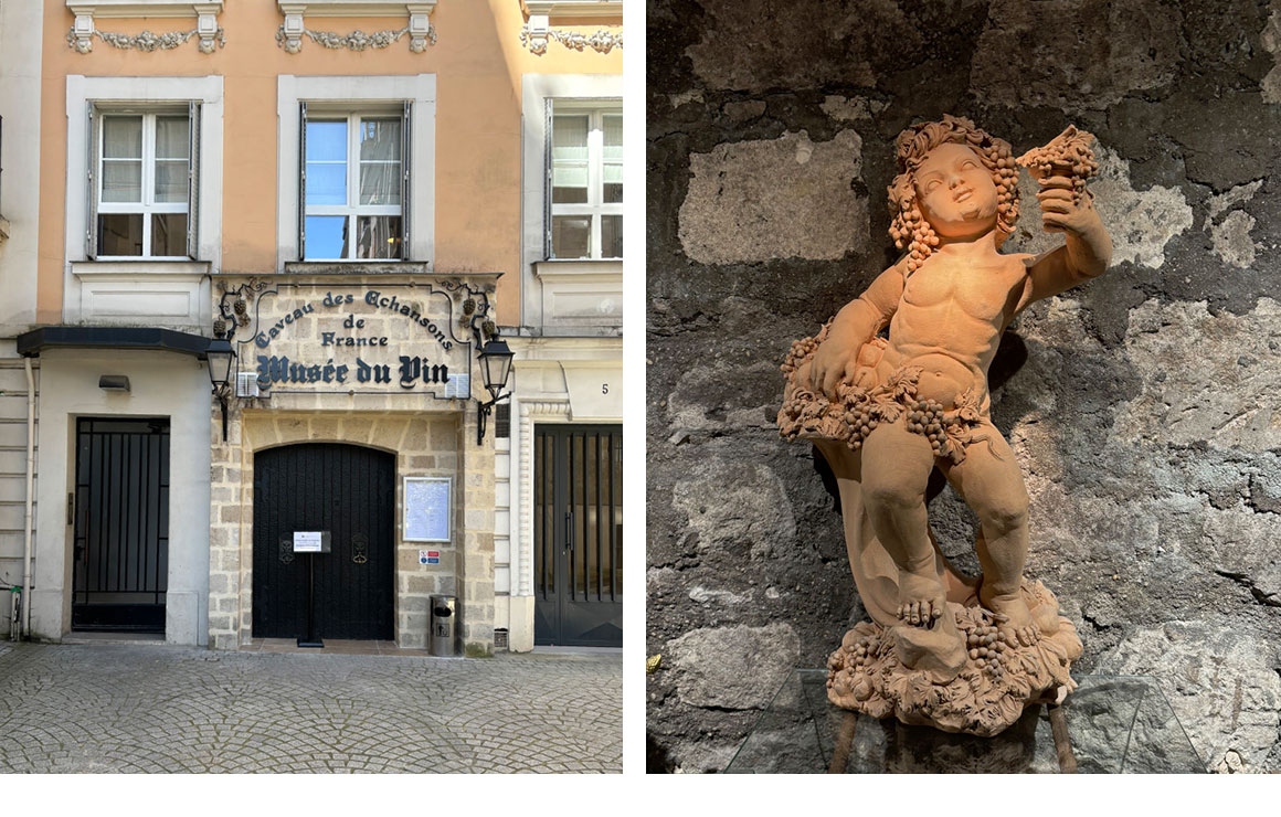 Le musée du vin et Bacchus