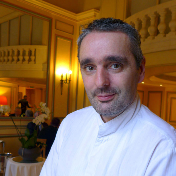 Le chef Thierry Vaissiere