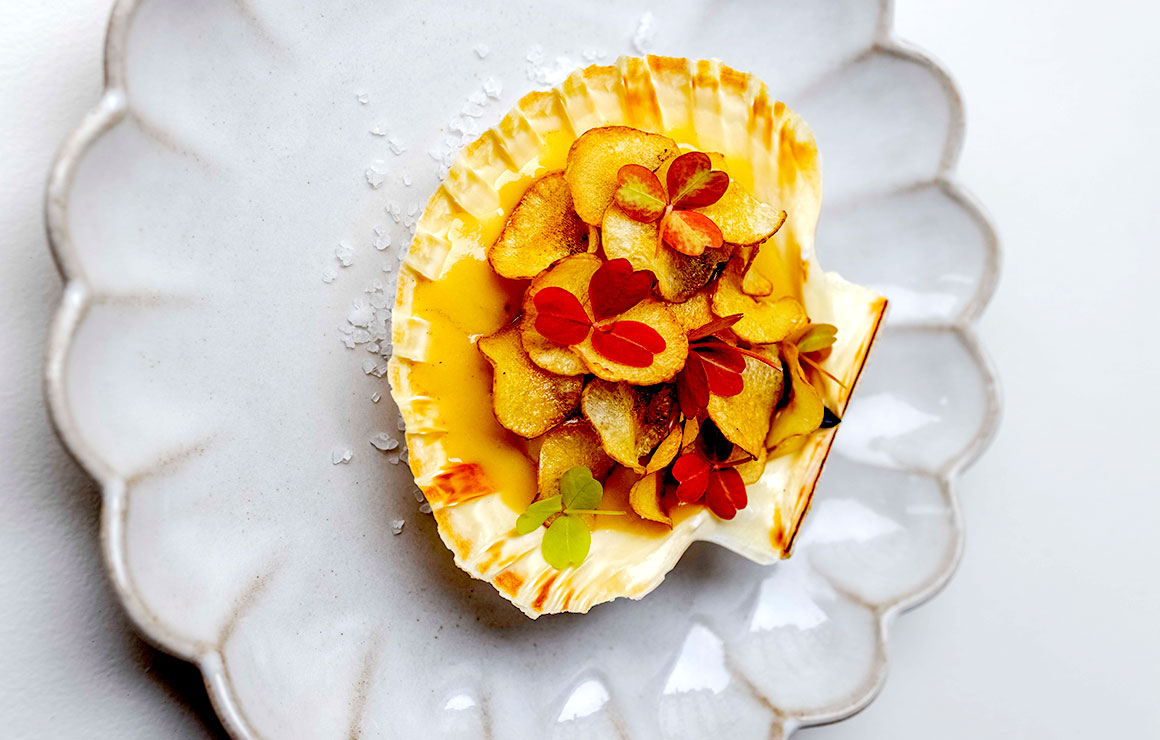 Epopée carpaccio de St Jacques