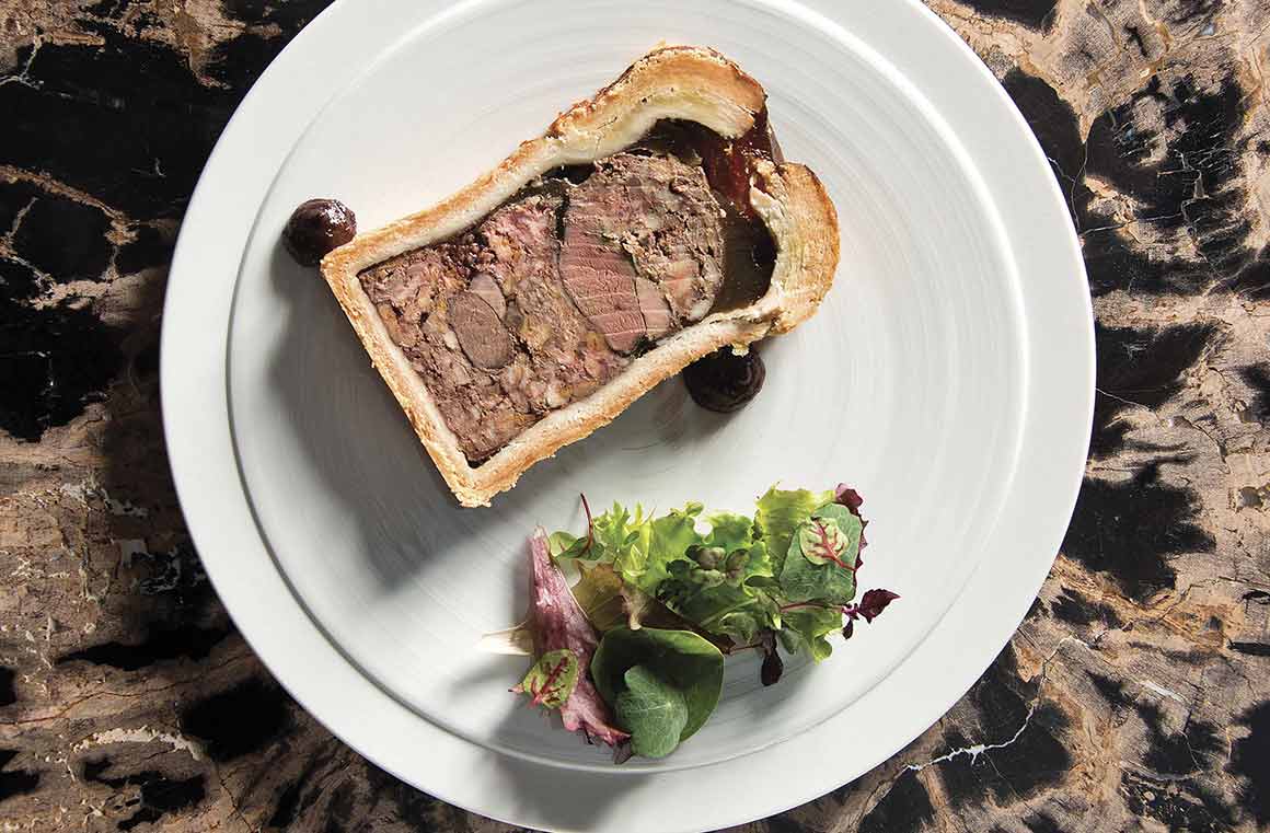 Restaurant L'Envolée pâté en croûte