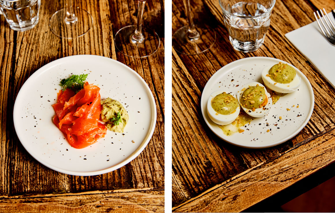 Entrées du restaurant Le Rennequin