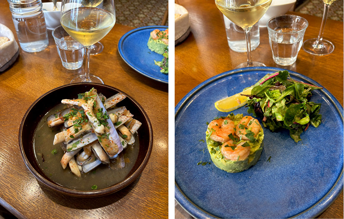 Lobineau Couteaux et Avocat crevettes