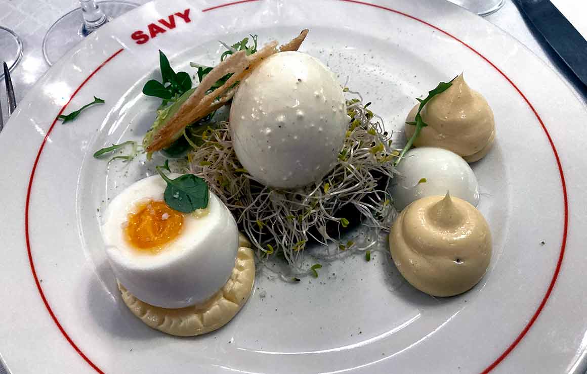 Restaurant Savy oeufs mayonnaise