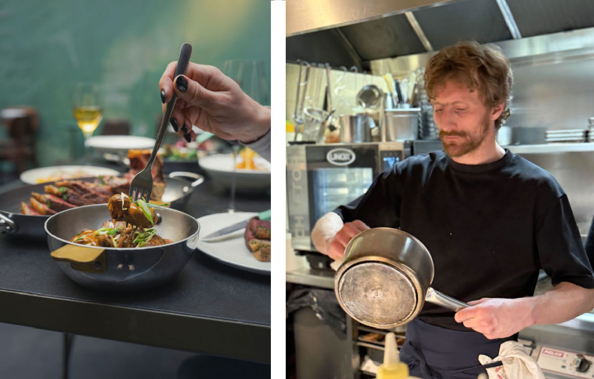 Le chef Allan Gillery Pavard