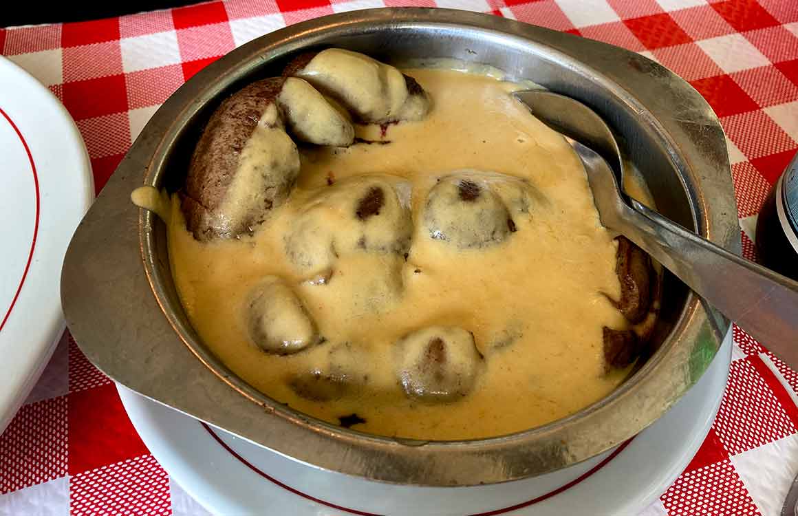 Restaurant Aux Bons Crus Routier rognons de veau