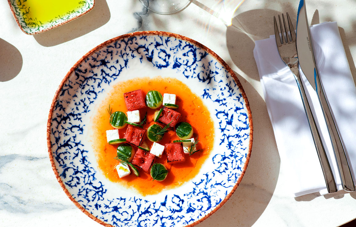 Restaurant Cira Marriott tomates