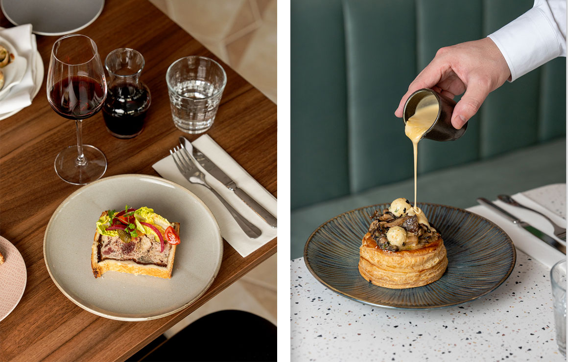 Pâté en croûte, Bouchée à la Reine 