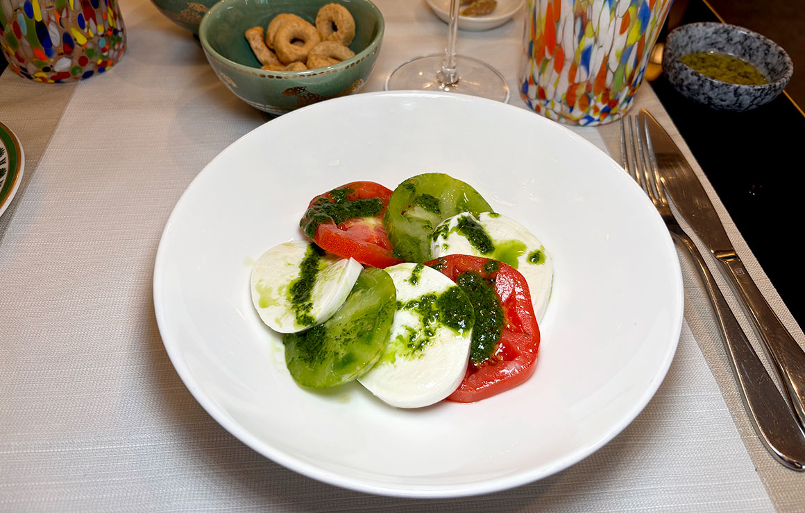 Tosca Caprese mozzarella et tomates italiennes