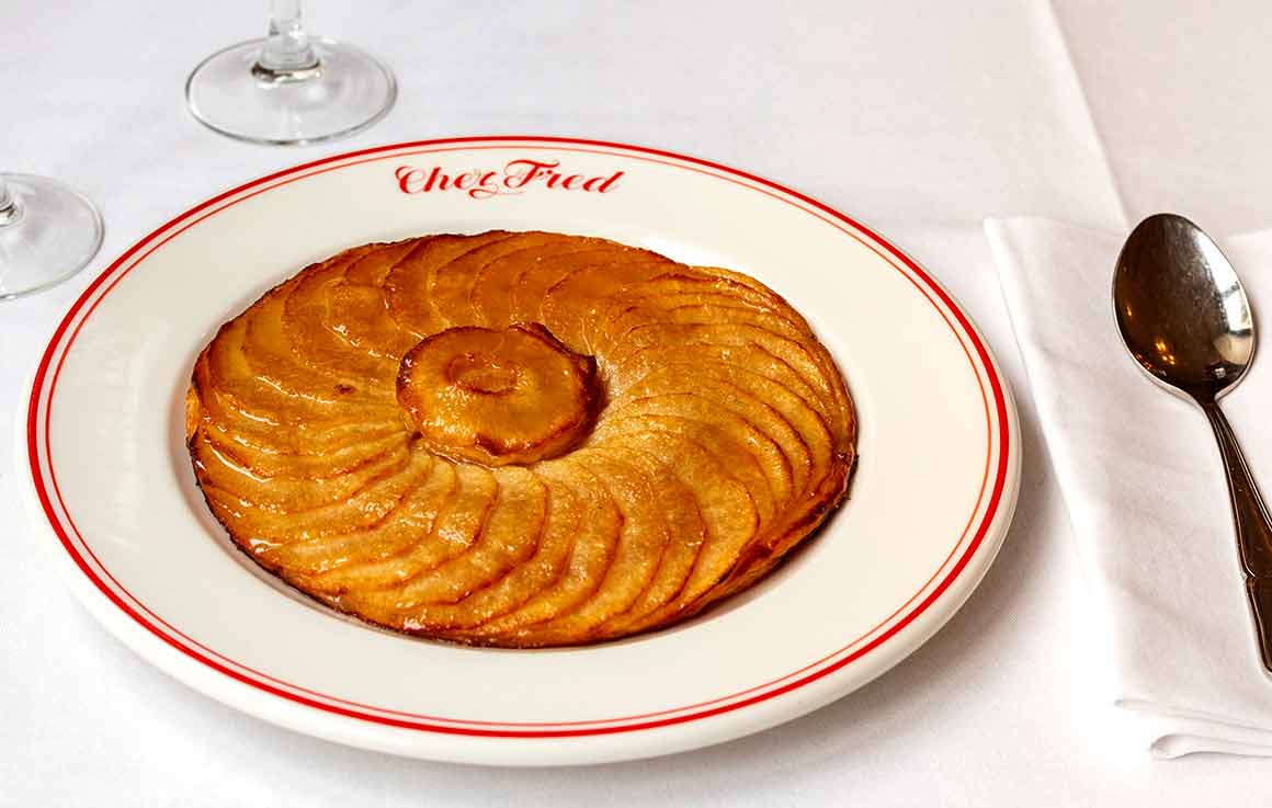 Restaurant Chez Fred tarte aux pommes