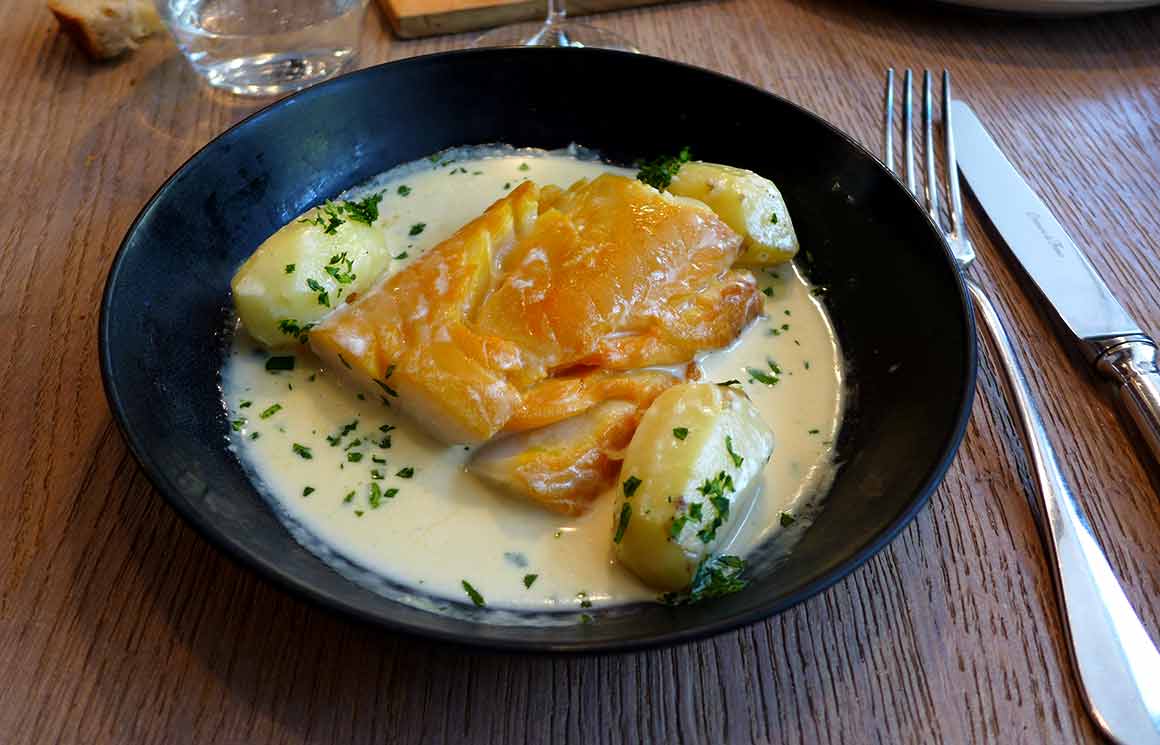 Le Sancerre Haddock beurre blanc