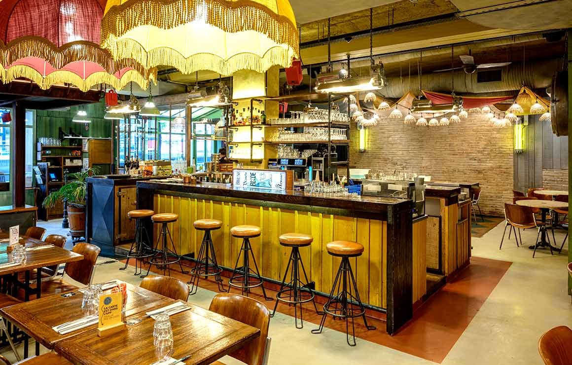 The Place To Wagram comptoir