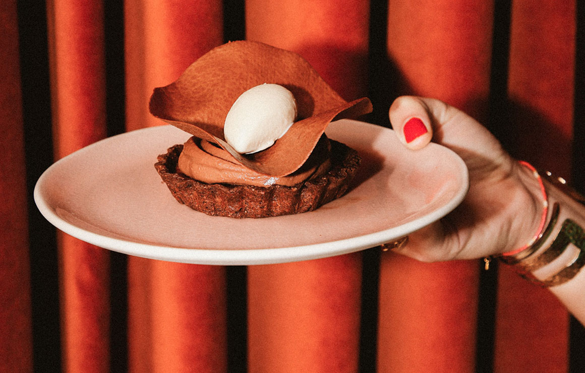 Bibie tarte au chocolat