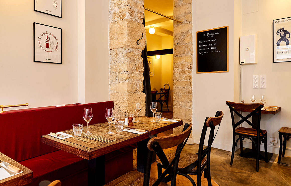 Salle du restaurant Le Rennequin