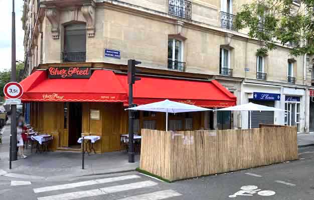 Restaurant Chez Fred les terrasses