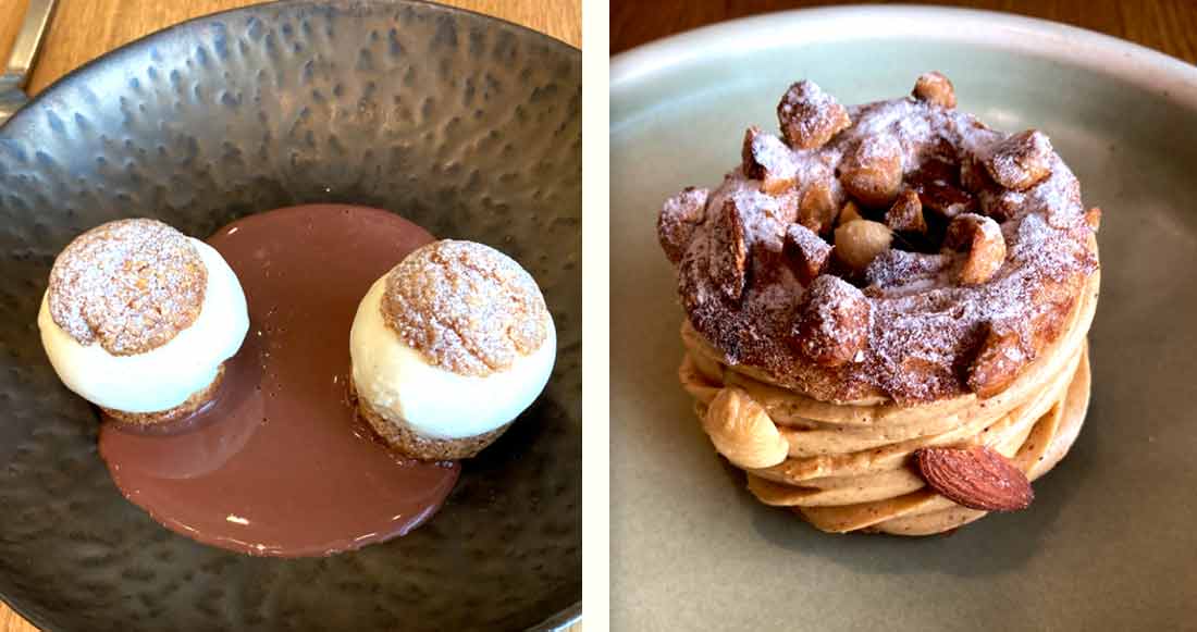 Bistrot La Scène Profiteroles et Paris-Brest