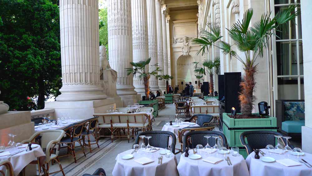 L'actualité des Restaurants - Le Mini Palais devient un jardin pour l'Été