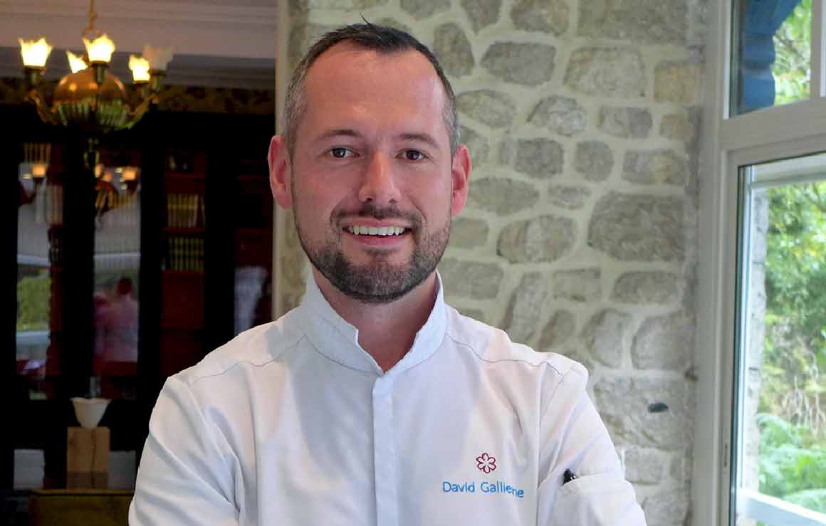 Le chef David Gallienne