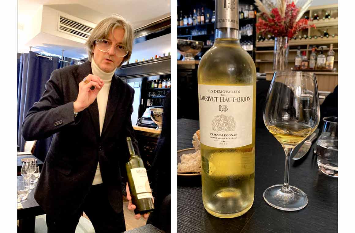 Philippe Excoffier service du vin