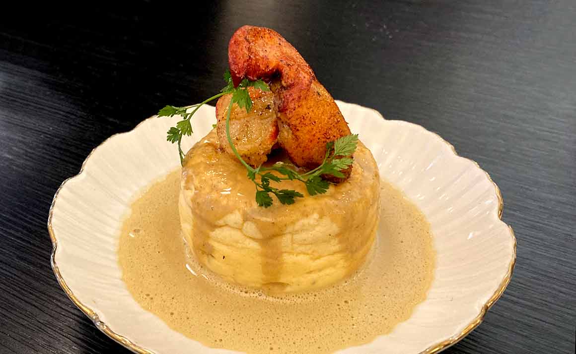 Philippe Excoffier soufflé homard