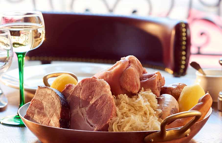 Brasserie l’Alsace, la choucroute