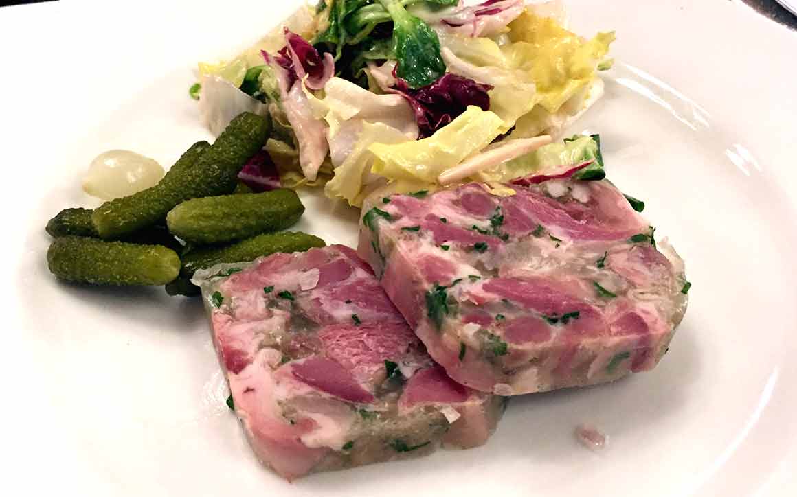 Bistrot de Paris, jambon persillé