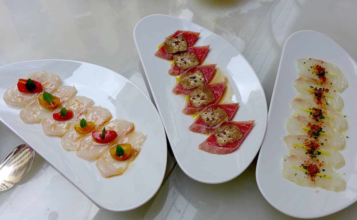 Restaurant Le George crudo