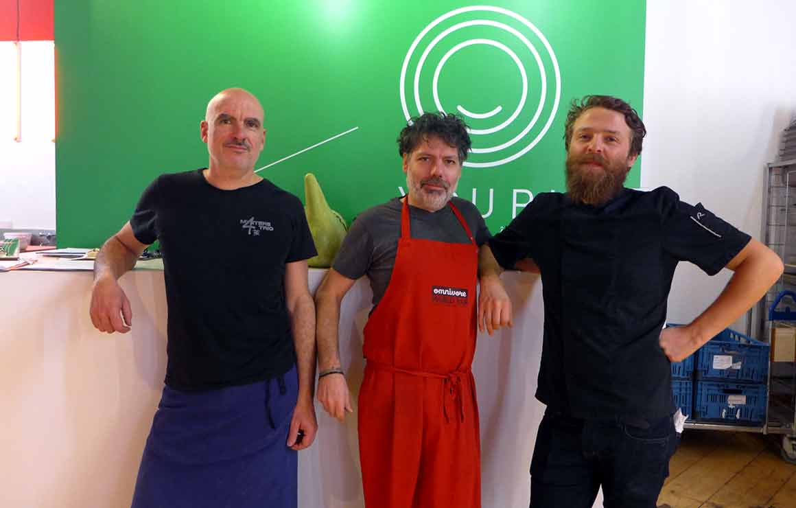 restaurant Youpi au théâtre Stéphane Camboulive, Patrice Gelbart et Frederick Loussouarn