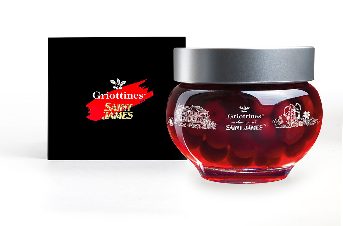 Griottines au rhum Saint James