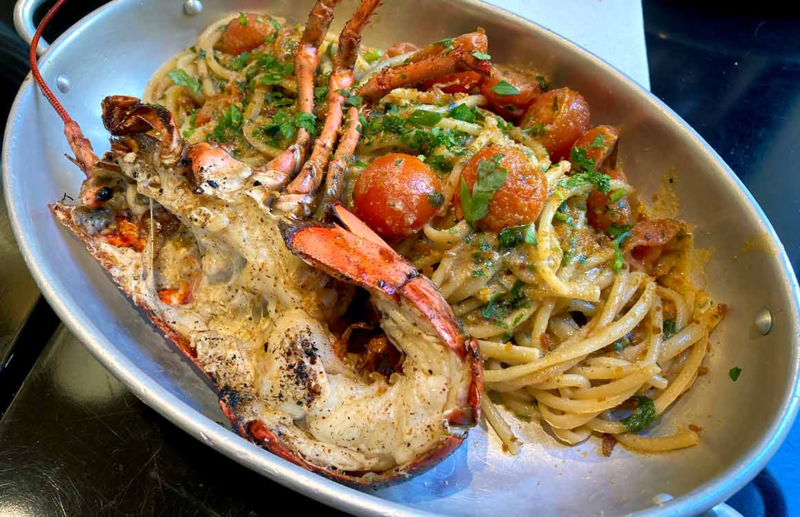 Restaurant Epoca linguine au homard