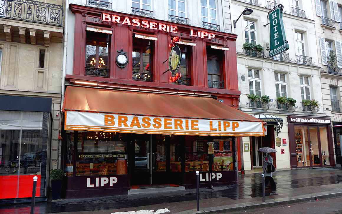 La brasserie Lipp