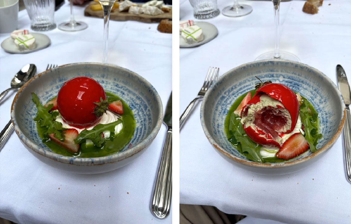 Fraise roquette