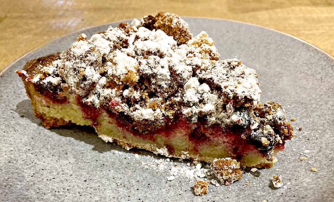 Petoin crumble framboise