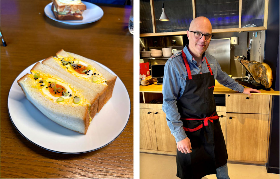 Sando, chef Vittorio Beltramelli