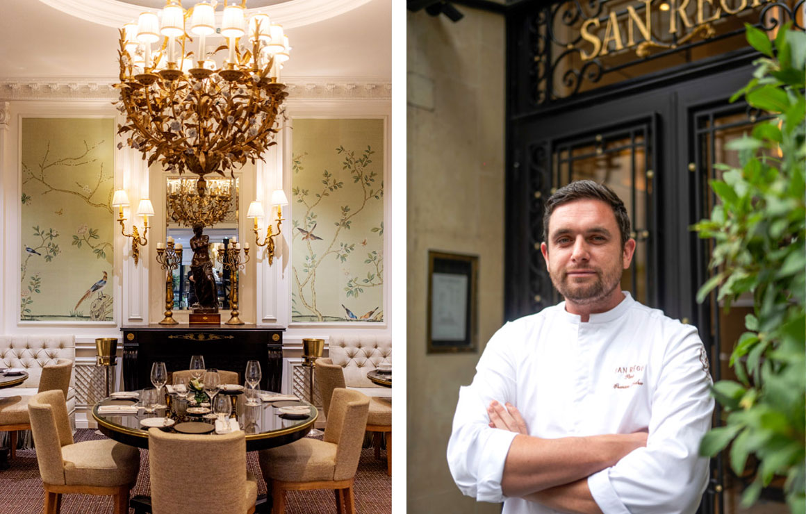 San Régis chef Erwan Ledru