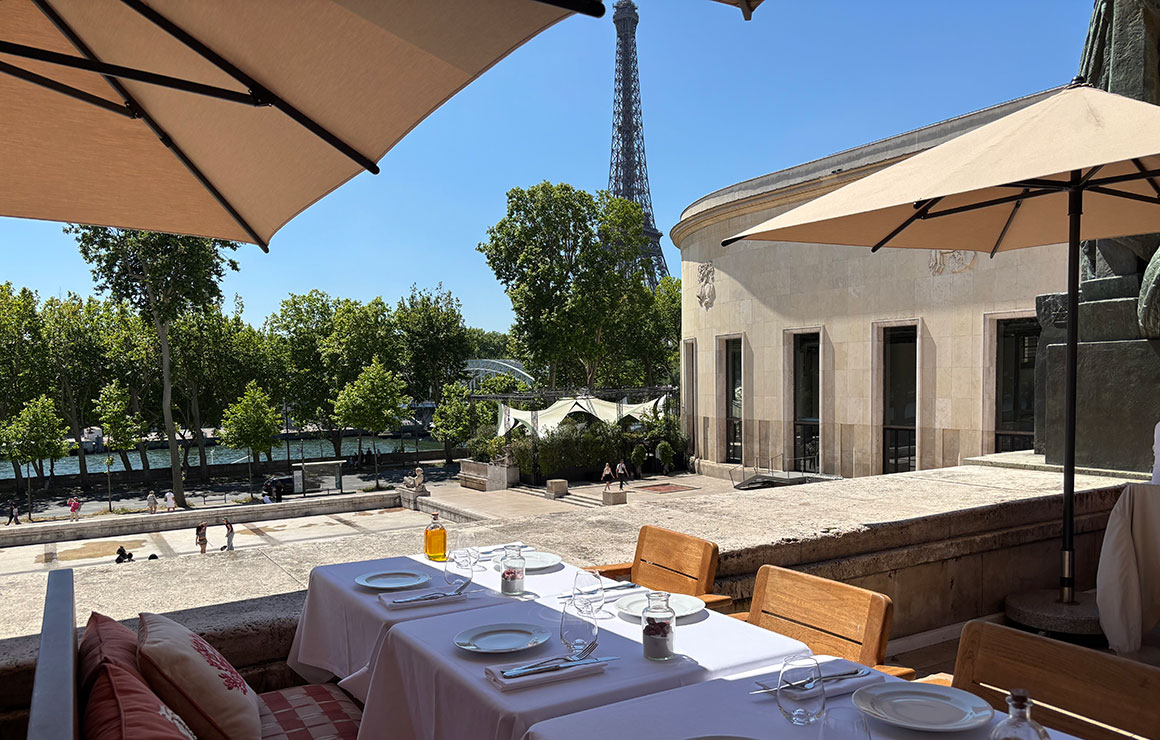 Terrasse du restaurant Corail