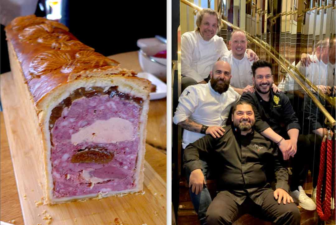 Les chefs du pâté en croûte chez Baroche