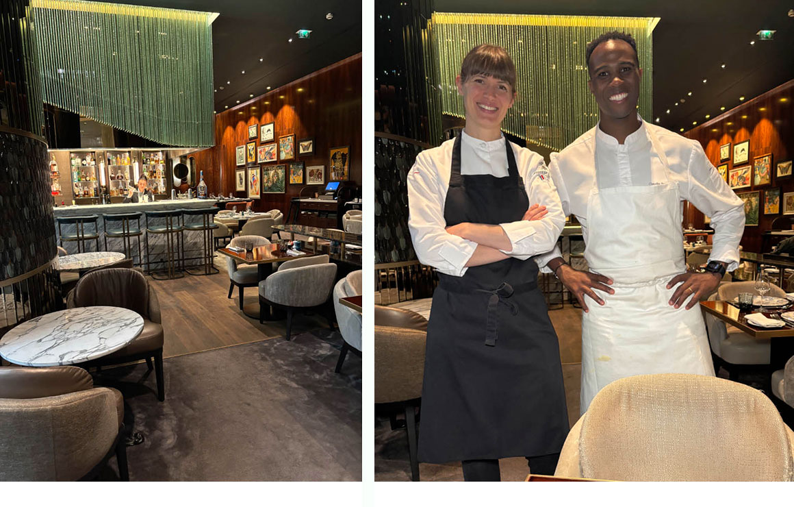 Le Bar, Hélène Kerloeguen et Claudio Semedo Borges