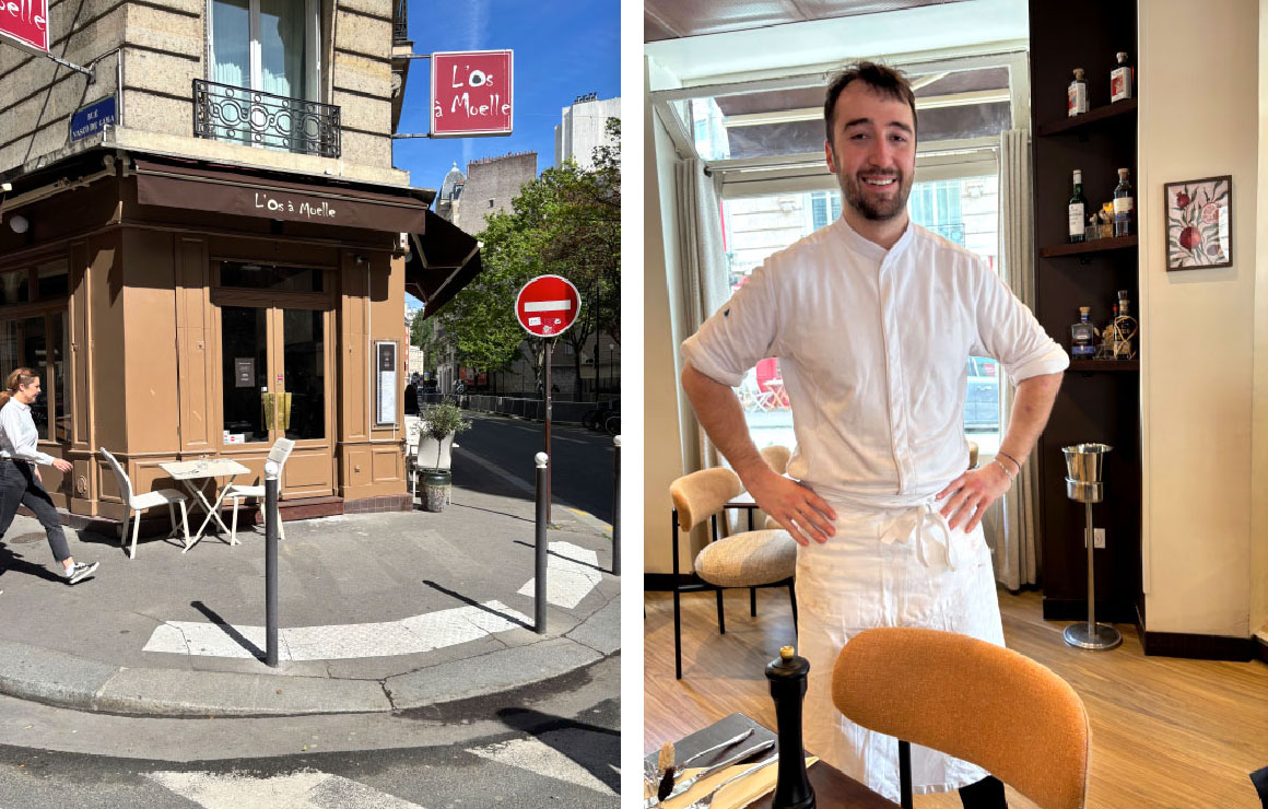 Le chef Mathieu Anfray