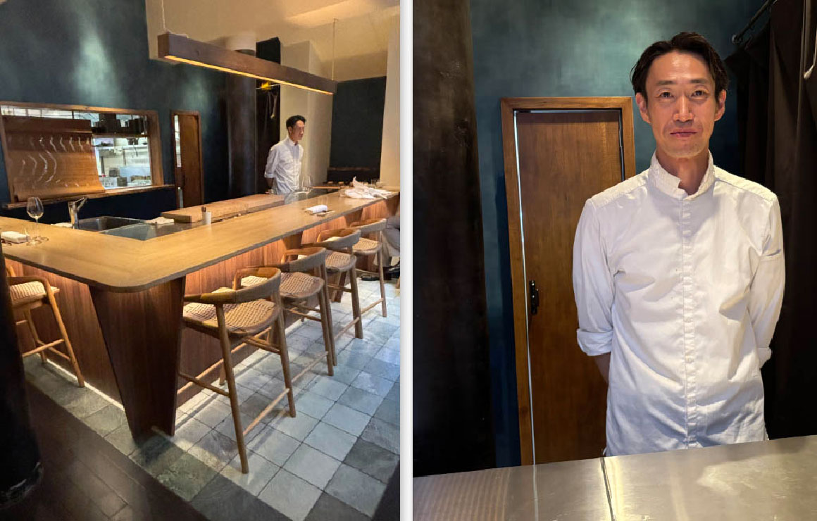 Le chef Hiroshi Fujii