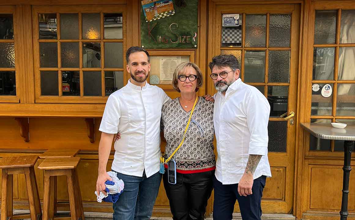 Le chef de La Sivolière, Florence Carcassonne, Stéphane Jégo