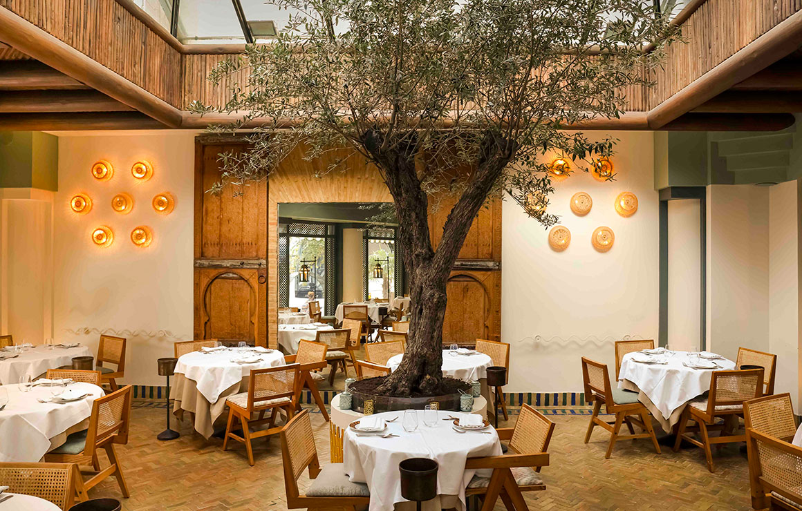 La salle du restaurant Charly