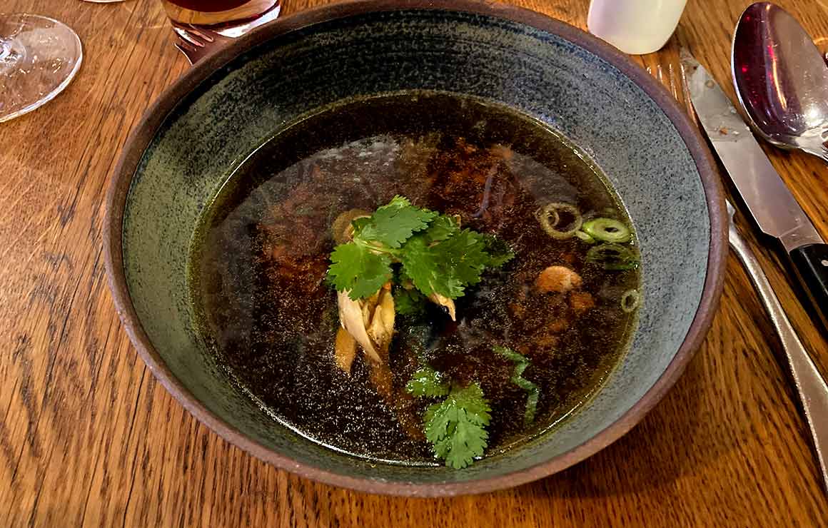 Joue de veau au bouillon de pot au feu