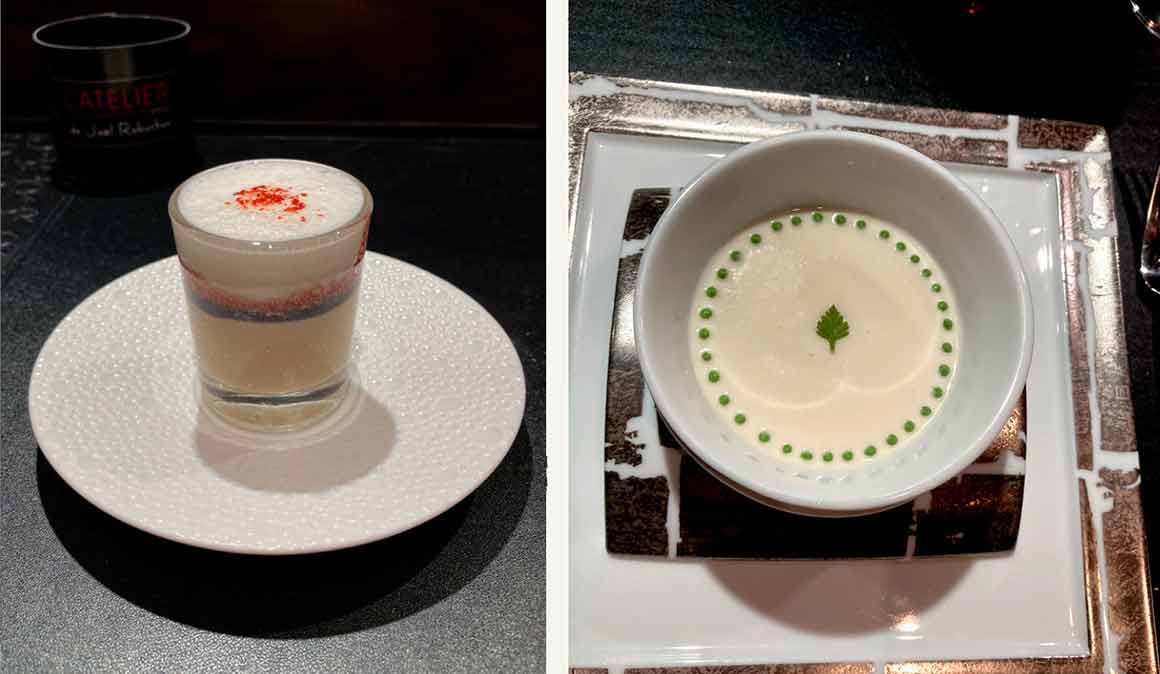 L'Atelier Joël Robuchon Etoile gelée de caviar