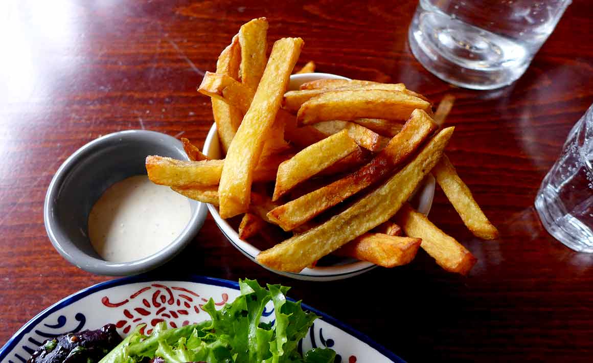 Restaurant A L'Epi d'Or frites aïoli