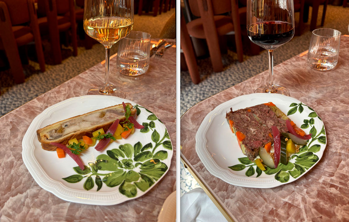 Pâté en croûte et Terrine de pot au feu