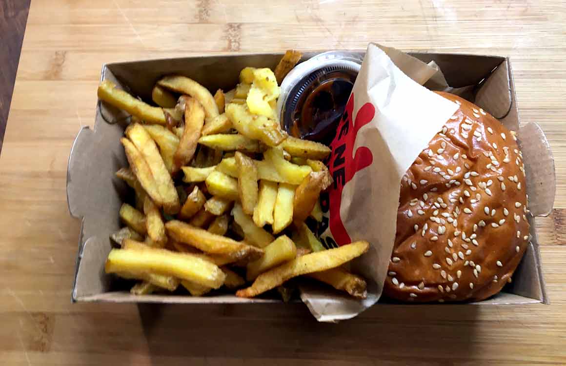 Burger Goiko et frites