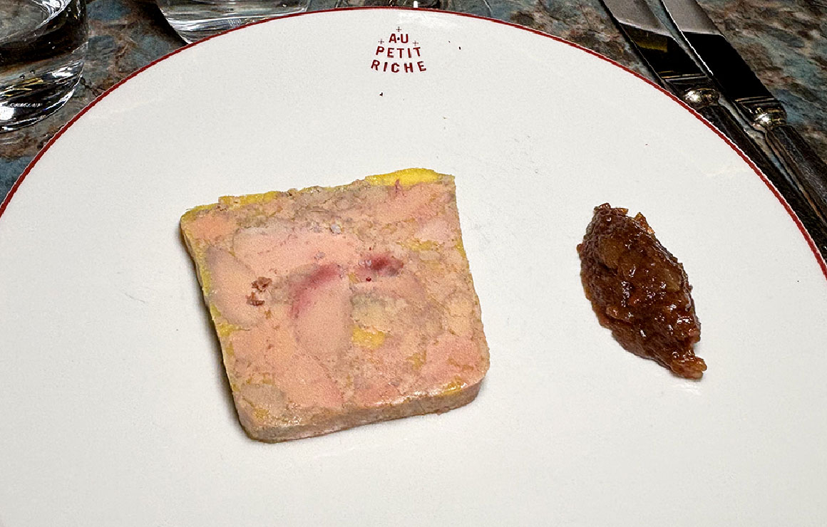 Au Petit Riche Foie gras